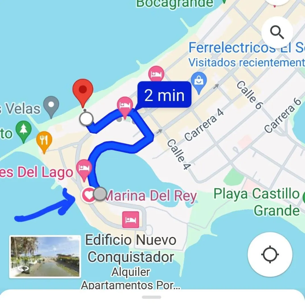 Apartamento Edificio Marina del Rey Cartagena 0*,  Colombia